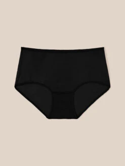 Comfortable Mid-Waist Silk Knitted Brief