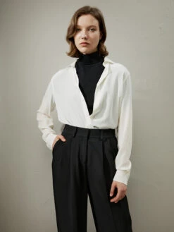 Basic Crêpe De Chine Shirt