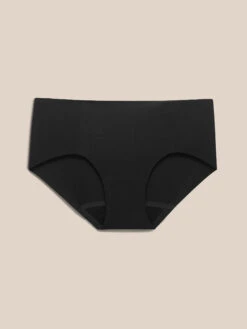 Mid-Waist Silk Knitted Hipster Underwear For Women