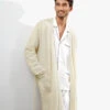 Pure Cashmere Knit Robe For Men