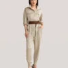 Sandwashed Safari Jumpsuit