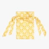 Exquisite Gold Monogram Print Pouch