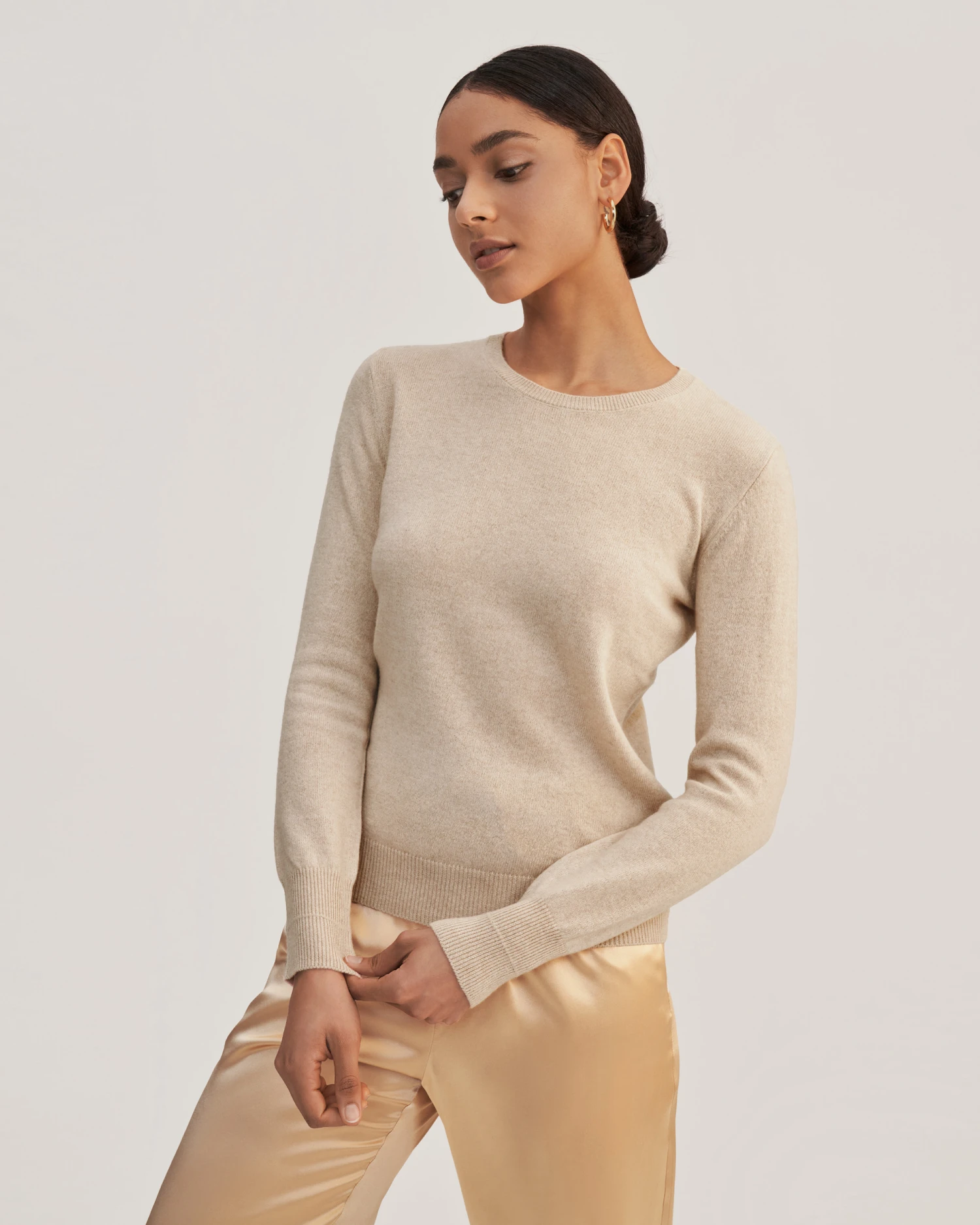 Grade A Basic Style Cashmere Sweater - Image 14