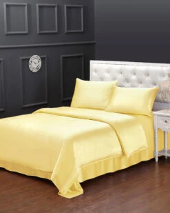 LILYÁUREA® 19 Momme Seamless Silk Sheets Set