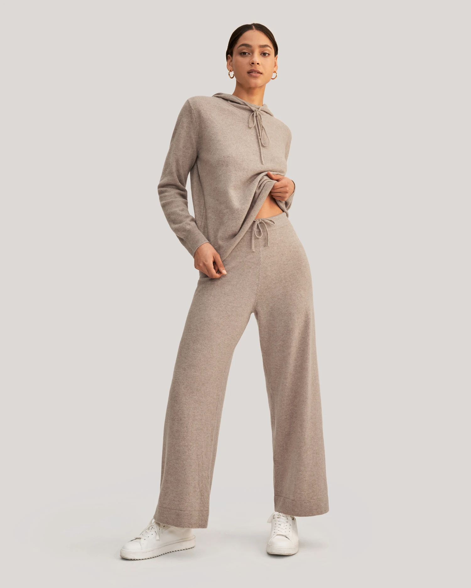Casual Cashmere Knitting Trousers - Image 8