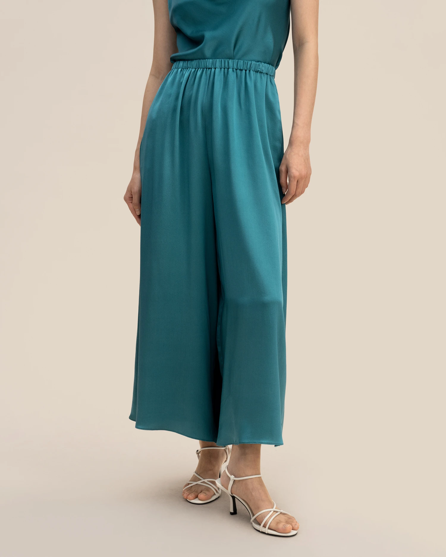 Mulberry Silk Wide-Leg Pant - Image 2
