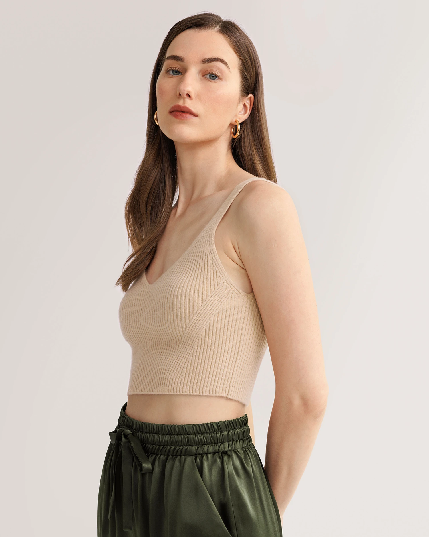 Cashmere Crop Tank - Image 2