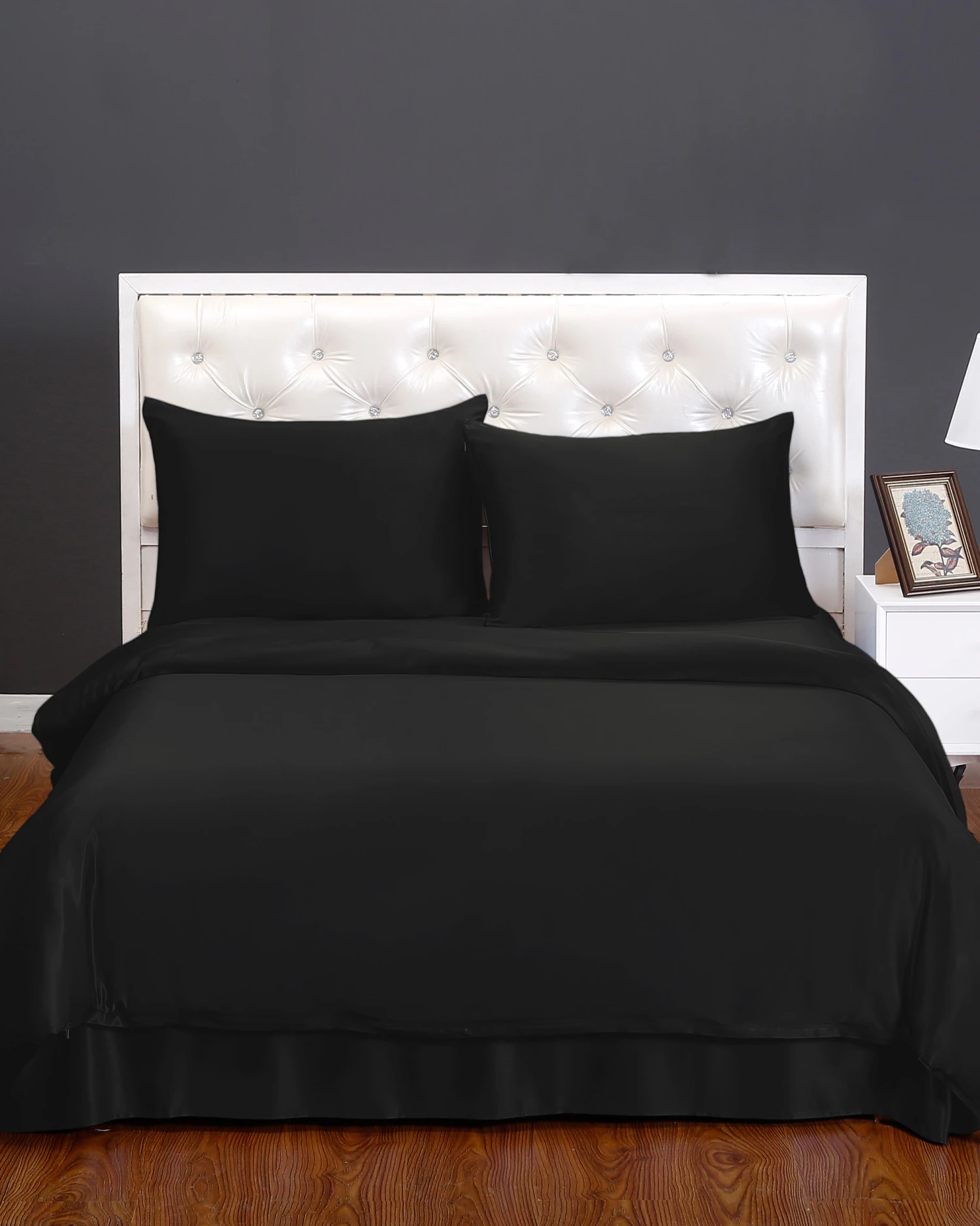 19 Momme Seamless Silk Duvet Cover - Image 9