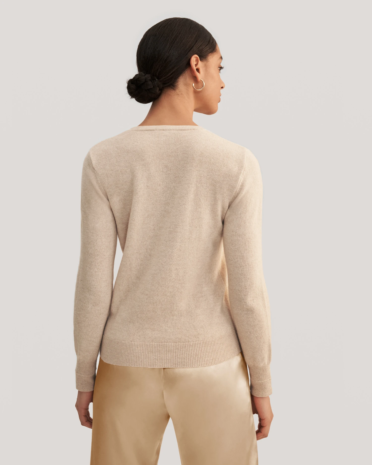 Grade A Basic Style Cashmere Sweater - Image 8