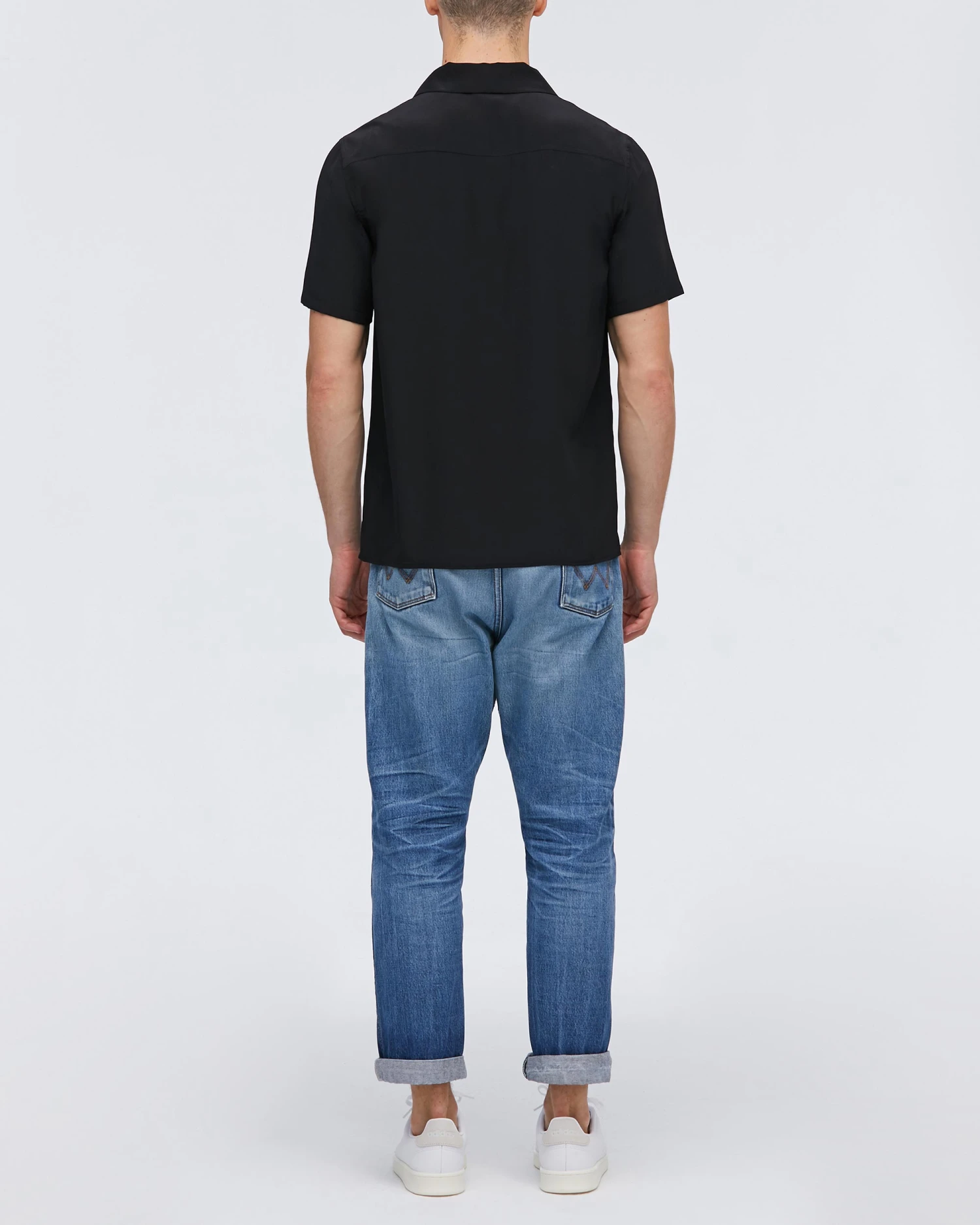 Men's Classic Short Sleeve Silk Shirt - Image 10