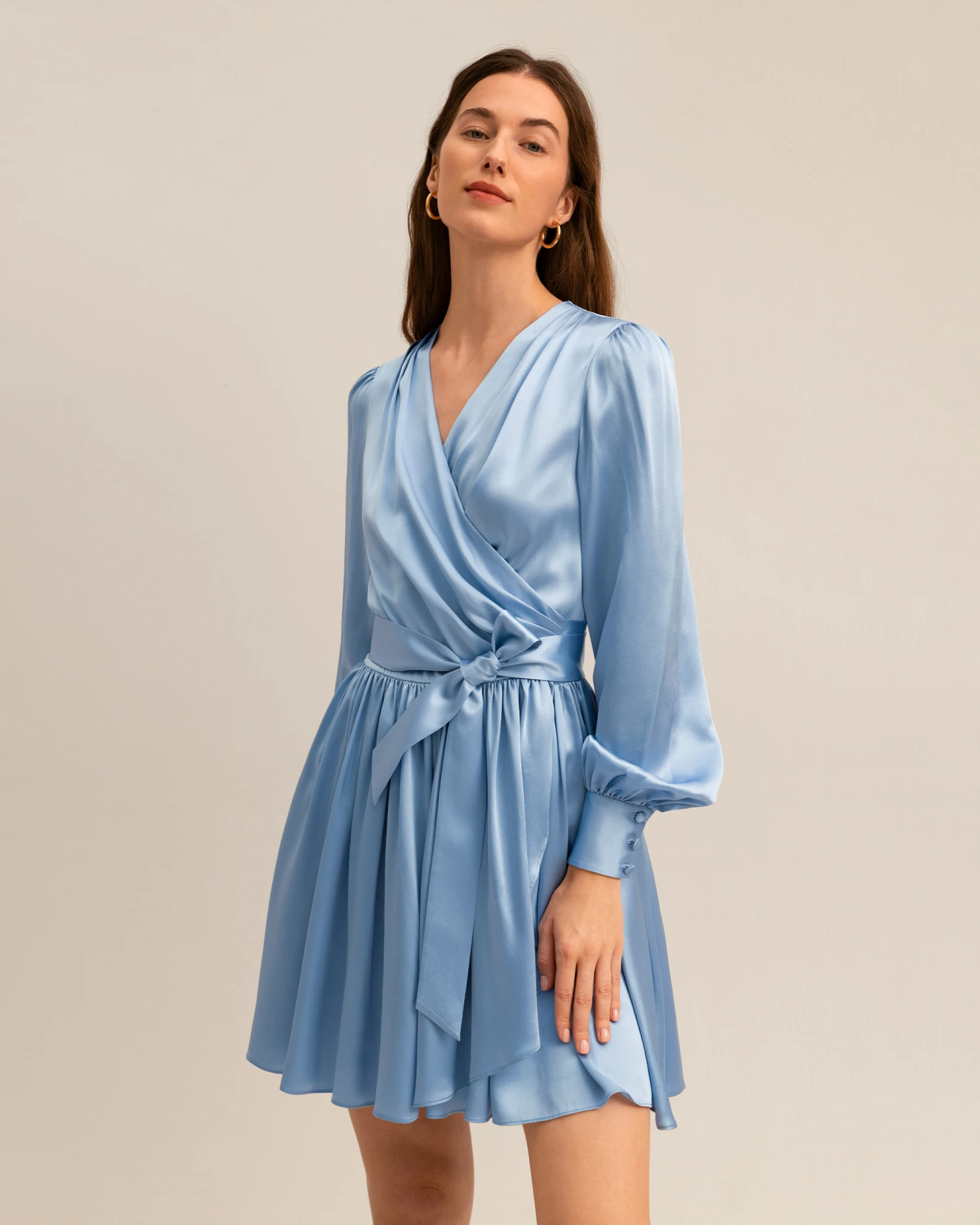 The Linaria Wrap Dress - Image 9