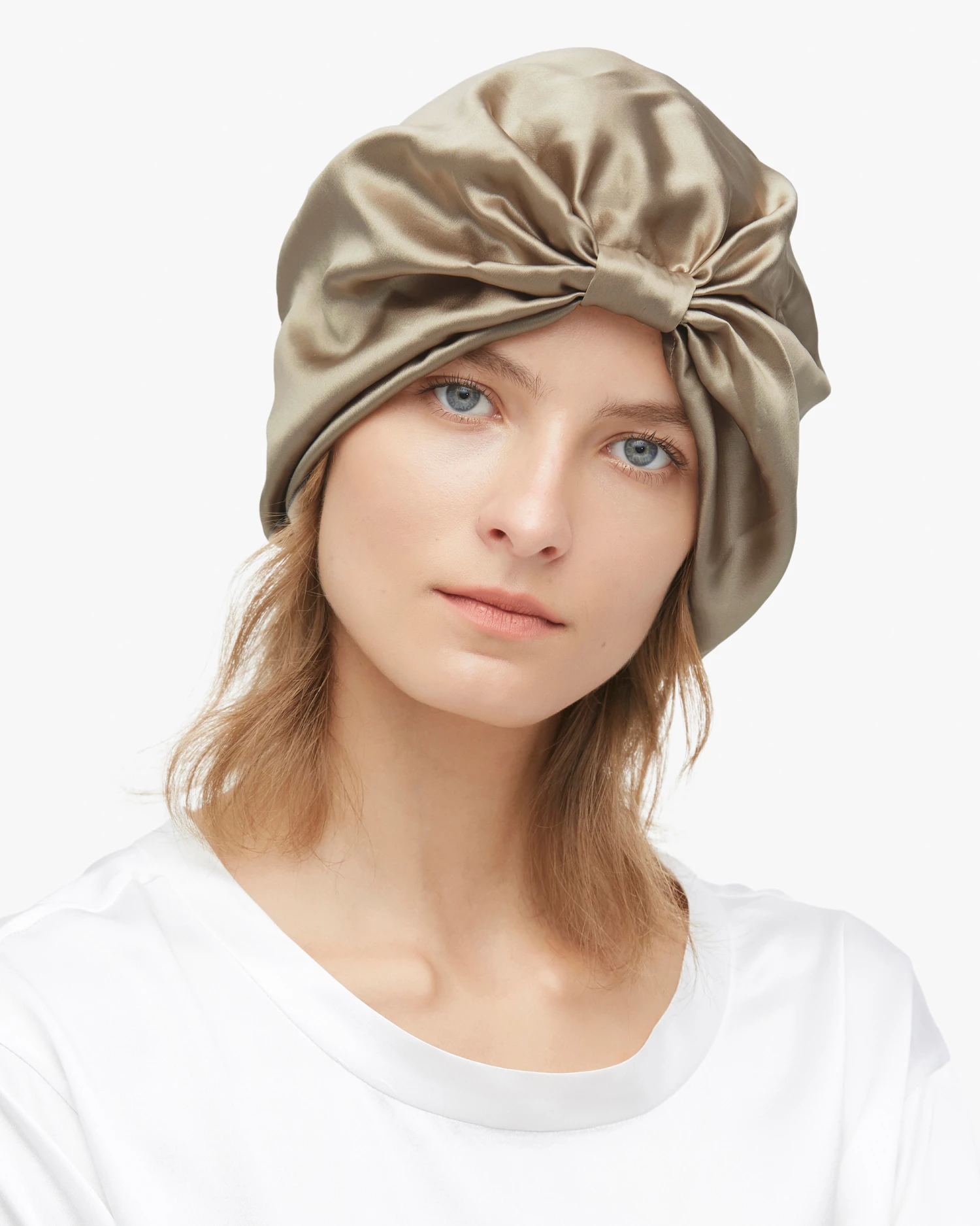 Classic Pleated Silk Sleep Cap - Image 15