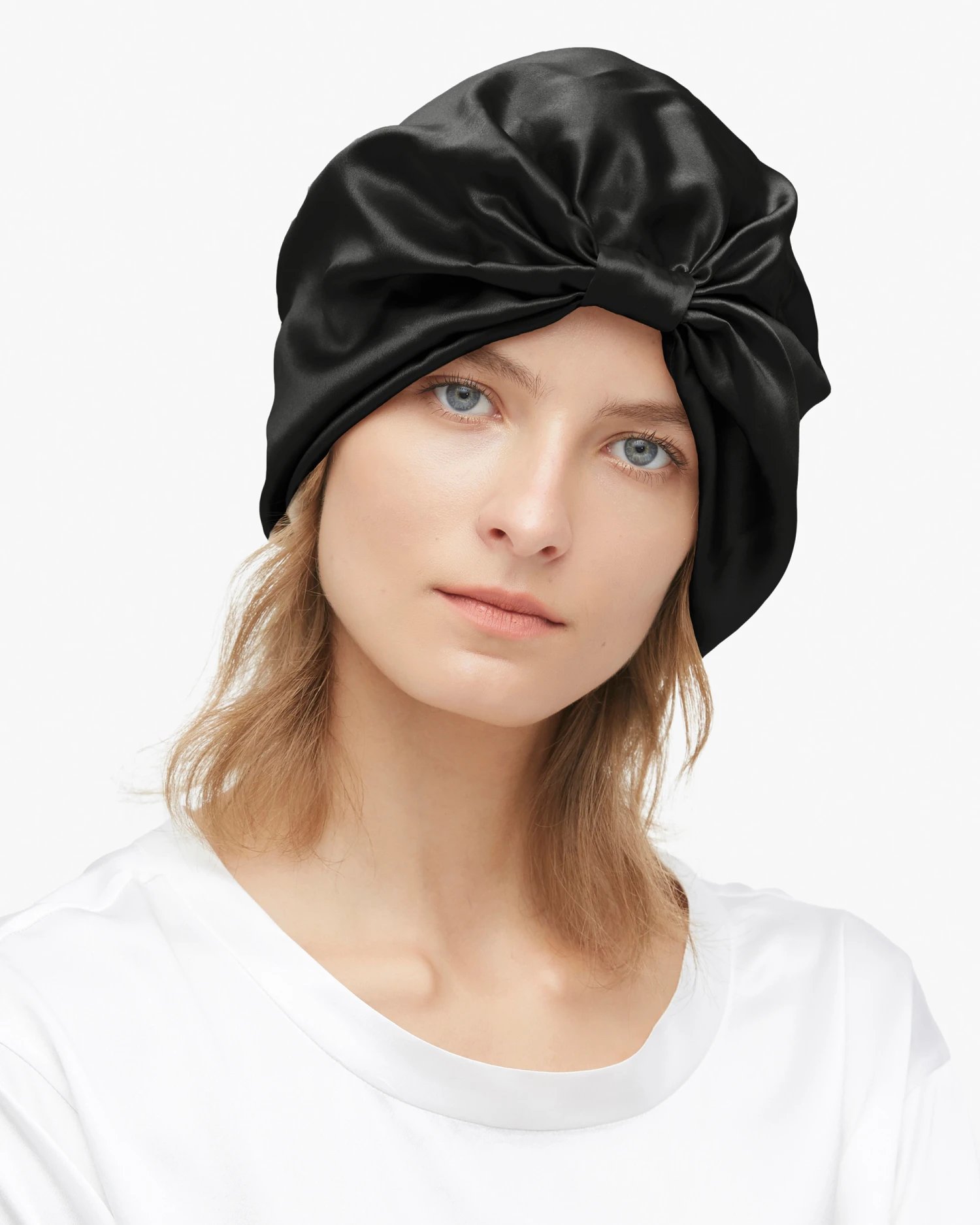 Classic Pleated Silk Sleep Cap - Image 3