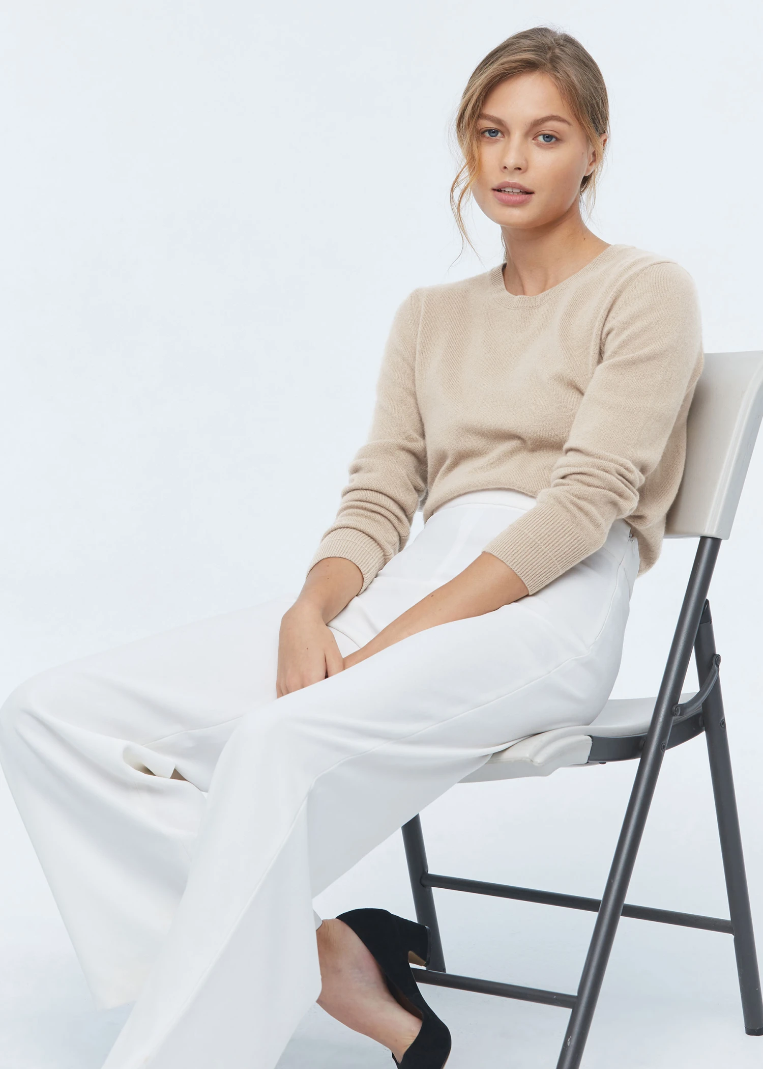 Grade A Basic Style Cashmere Sweater - Image 16