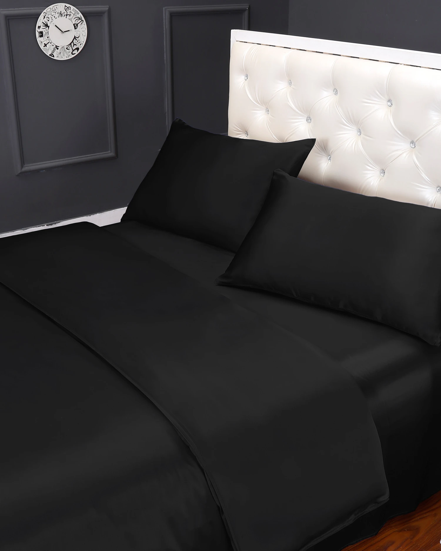 19 Momme Seamless Silk Duvet Cover - Image 10