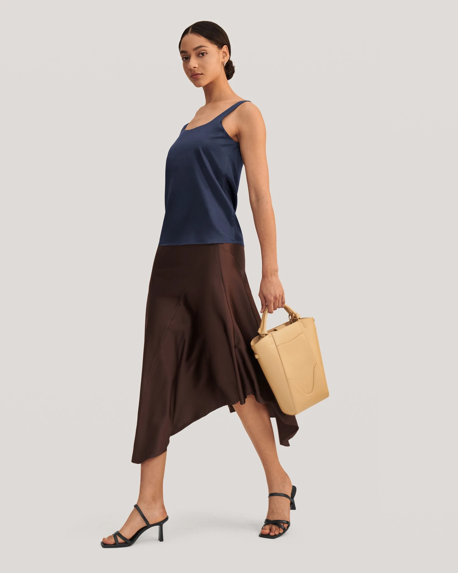 Flattering U Neck Silk Camisole - Image 10