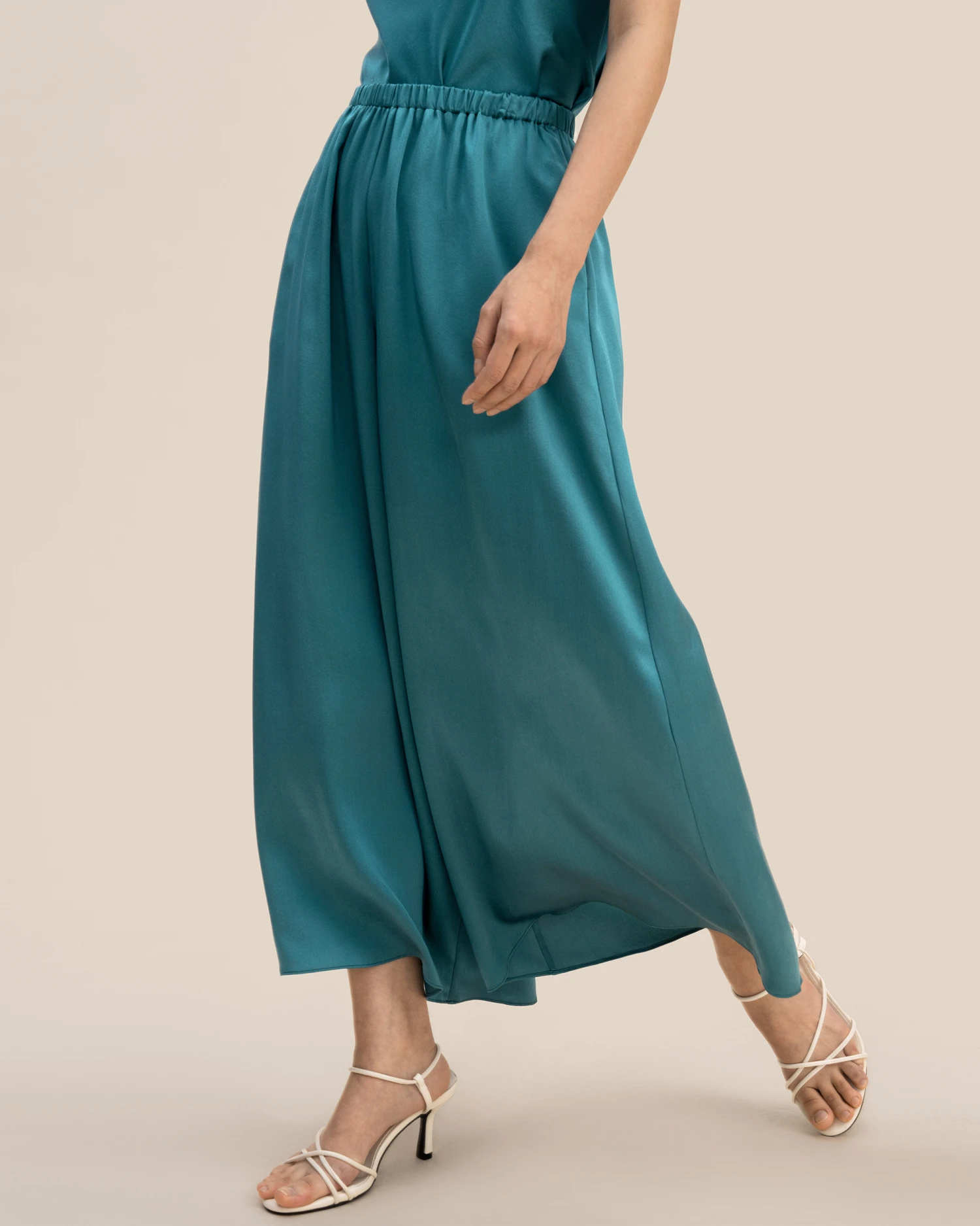 Mulberry Silk Wide-Leg Pant - Image 4