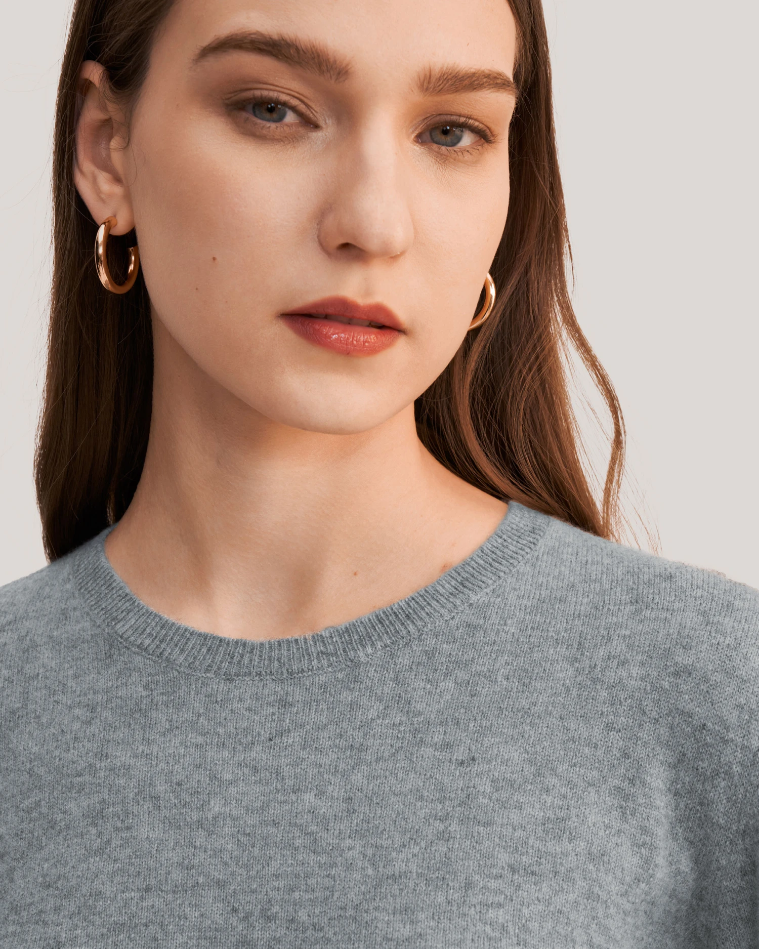 Grade A Basic Style Cashmere Sweater - Image 4