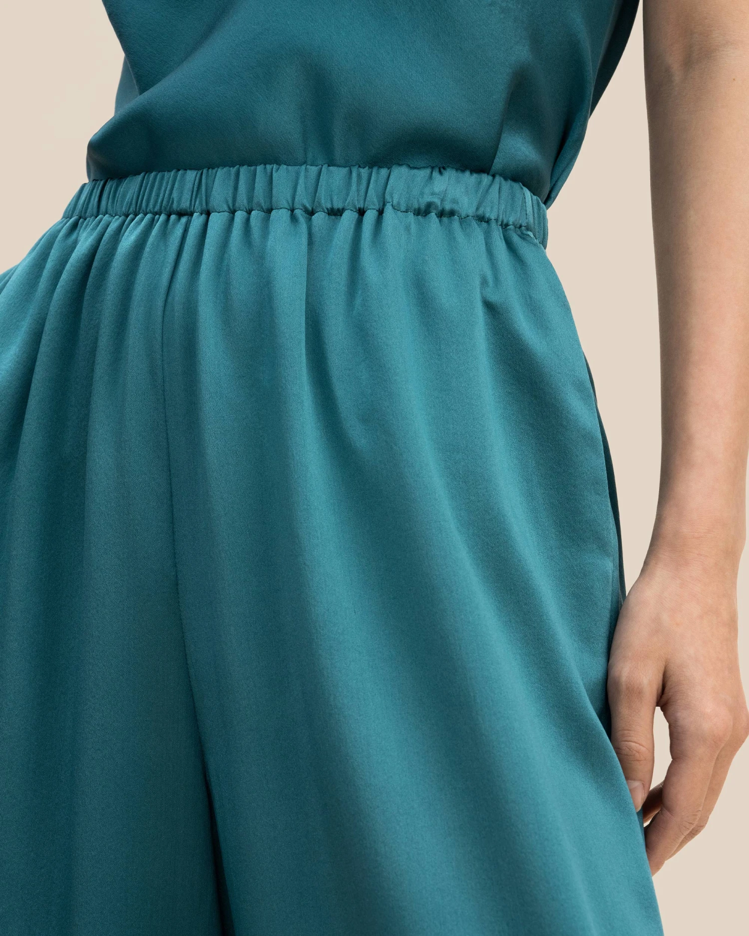 Mulberry Silk Wide-Leg Pant - Image 5