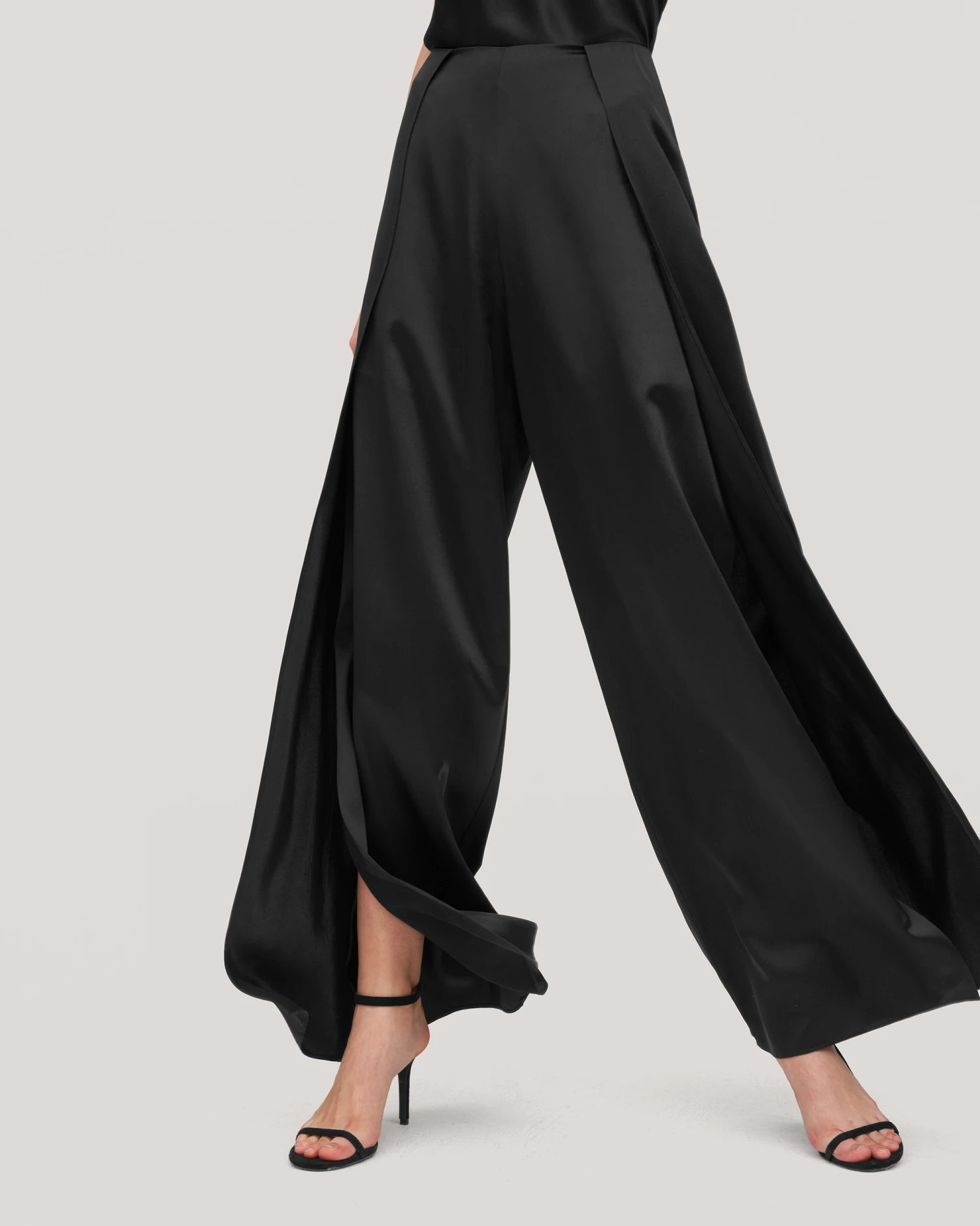 High-Waisted Silk Ginkgo Pant - Image 5