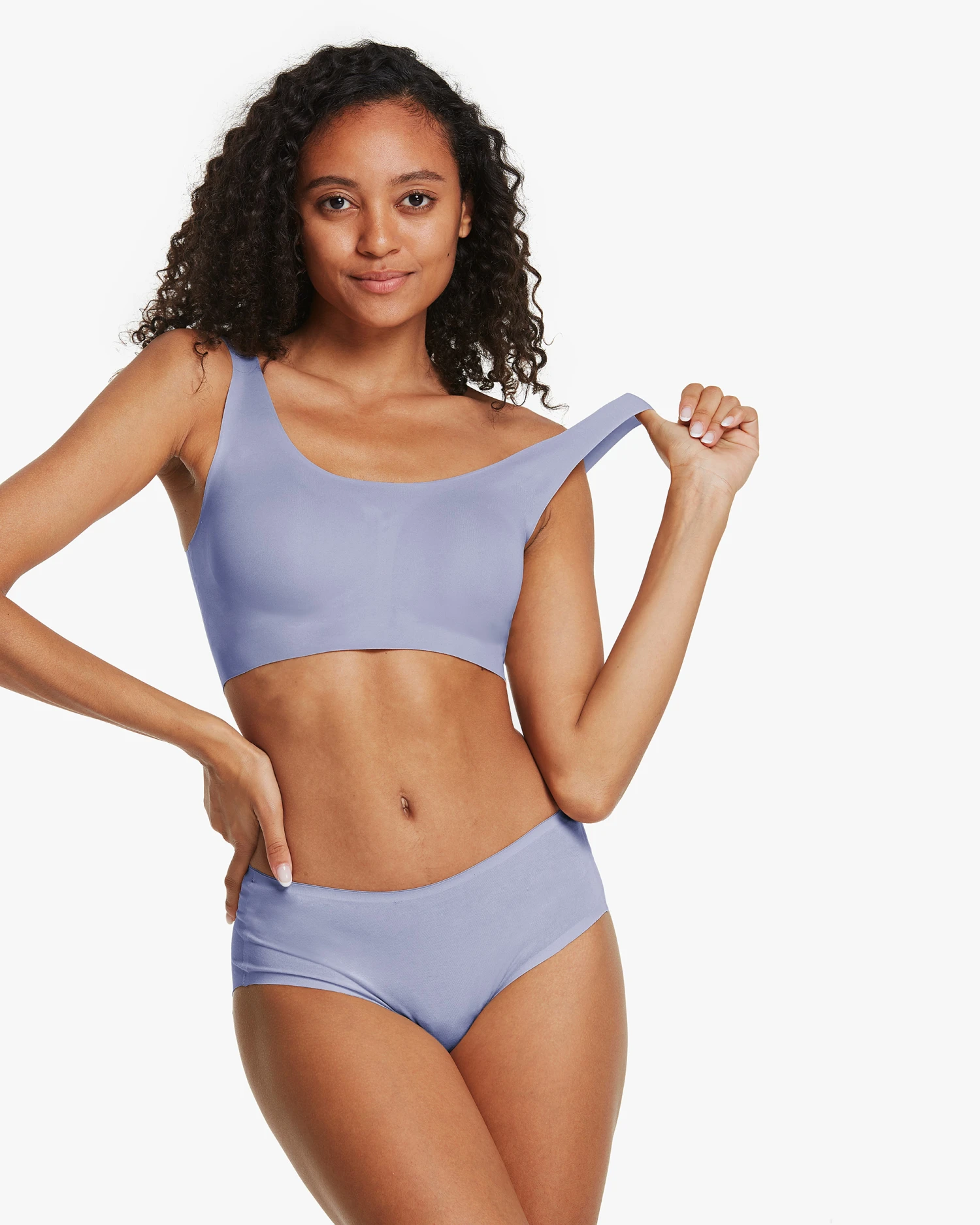 One-Size-Fits-Most Classic Wireless Silk Bra For Women - Image 14