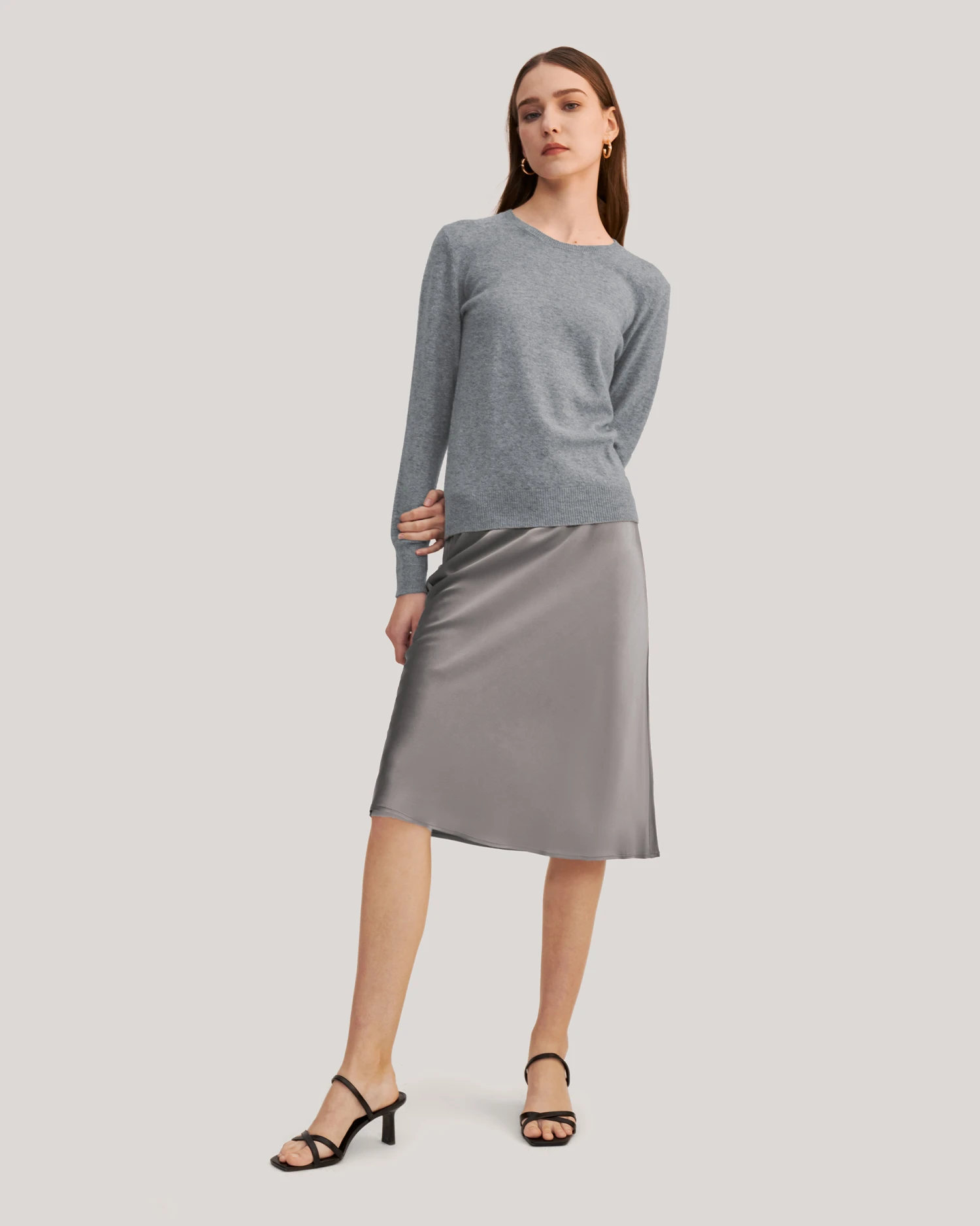 Grade A Basic Style Cashmere Sweater - Image 6