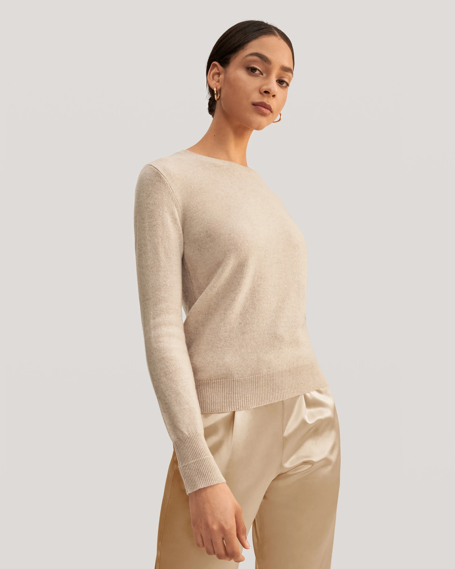 Grade A Basic Style Cashmere Sweater - Image 12