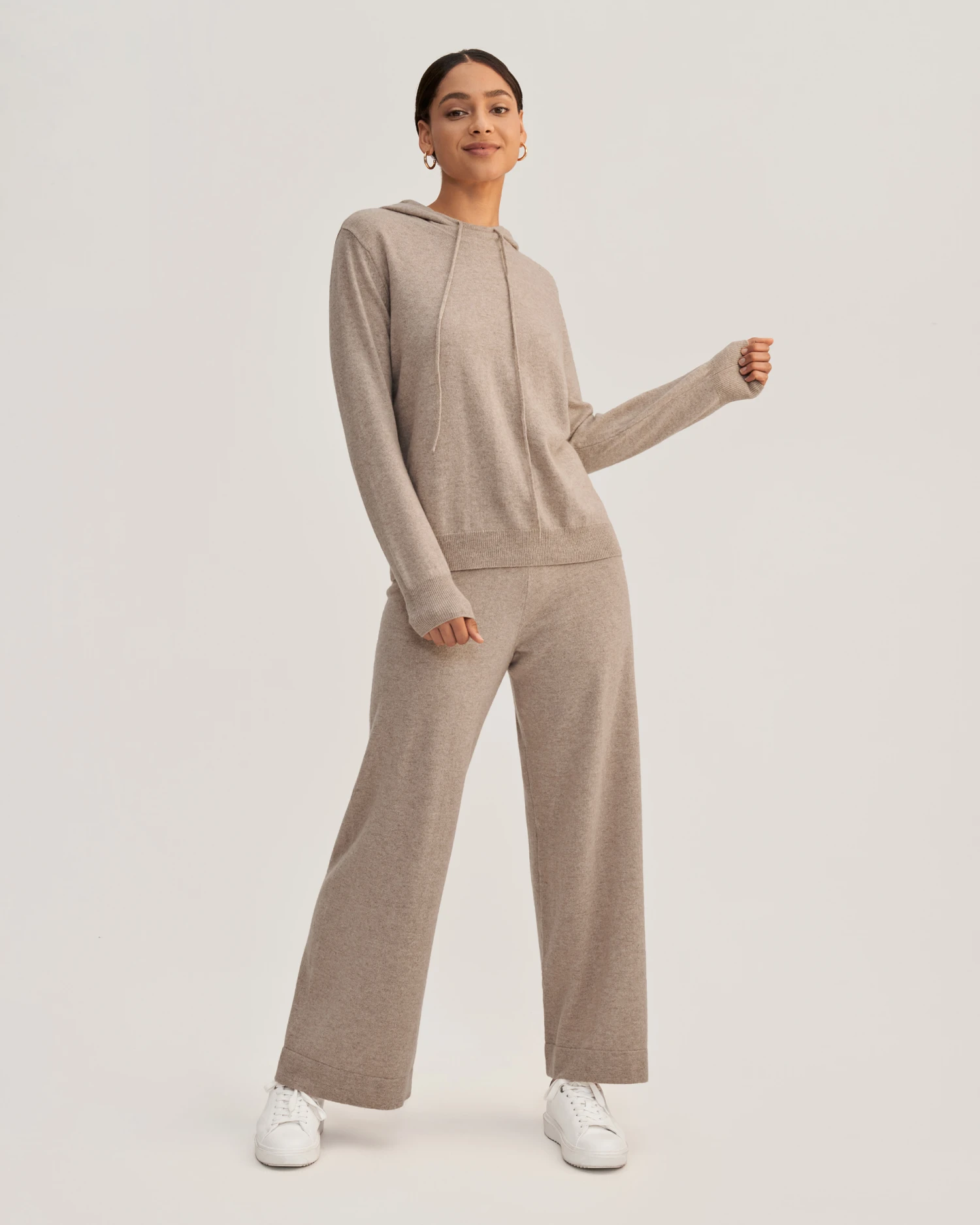 Casual Cashmere Knitting Trousers - Image 13