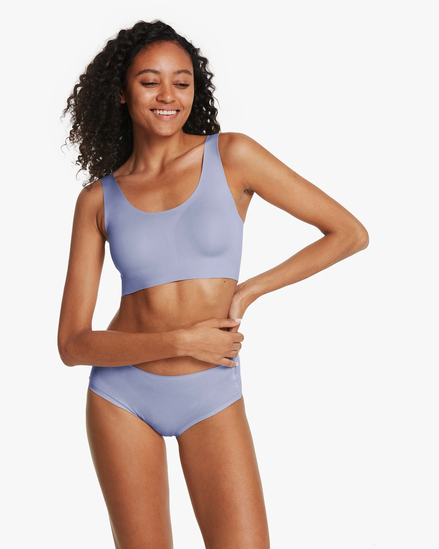 One-Size-Fits-Most Classic Wireless Silk Bra For Women - Image 15