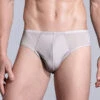 Men Briefs Breathable Silk Triangle Boxer